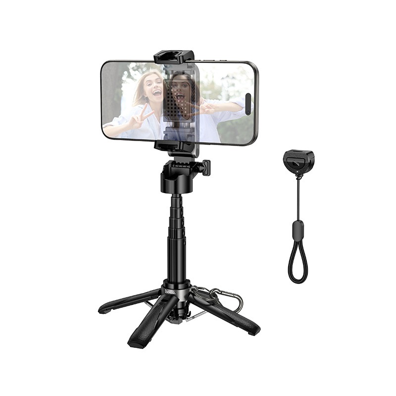 Селфі-трипод HOCO K27 Magic portable mini live broadcast stand (150cm) Black