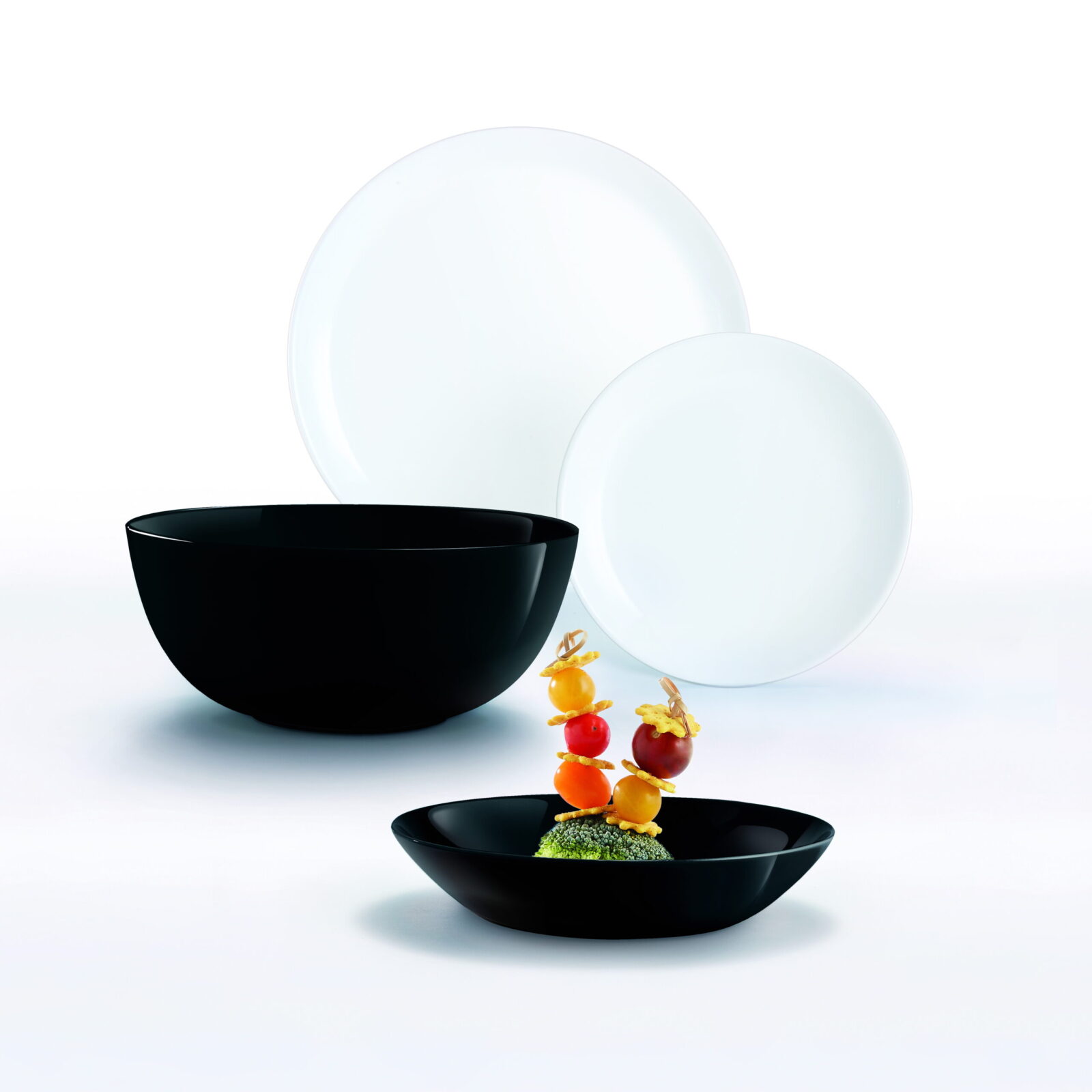 Сервіз LUMINARC Diwali Black & White 19 предметів