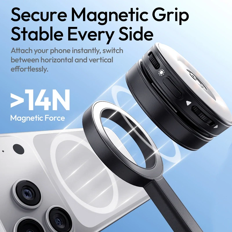 Штатив Ulanzi SK-21 Magnetic Auto-Open для смартфонів — фото 8