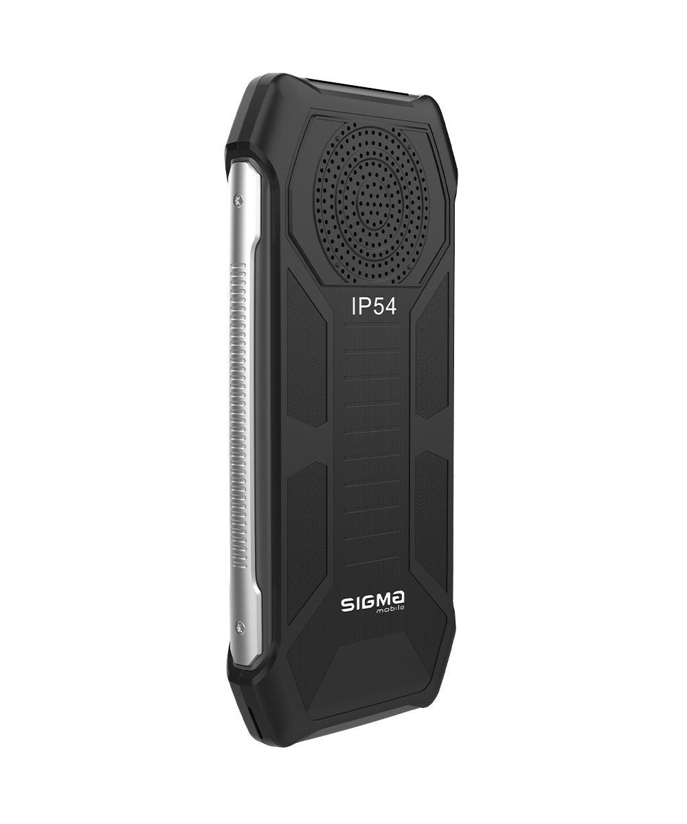 Мобільний телефон Sigma X-style 323 RAIN IP54, 3,2 дюйма, 3000 мА·год, IP54, чорний