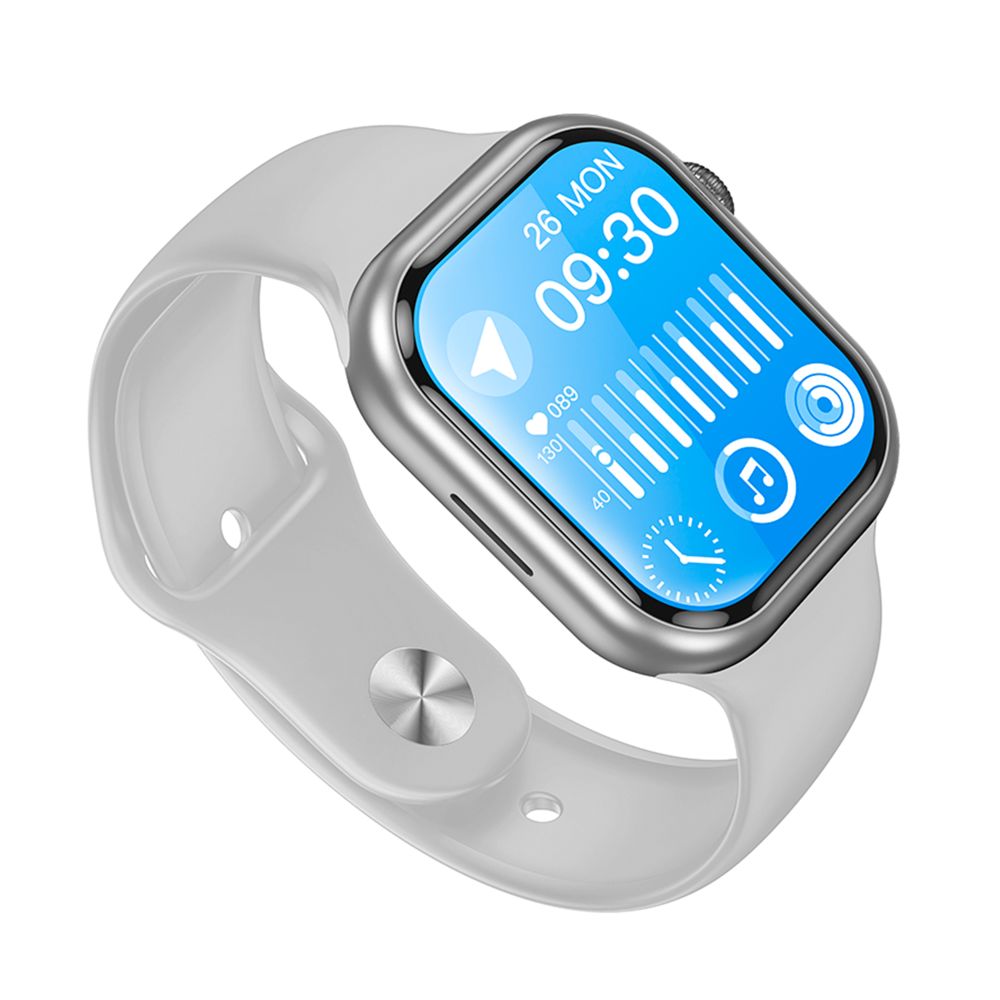 Смарт-годинник HOCO Y23 51mm. 300 mAh. IP67 Smart sports watch(call version) Silver — фото 4