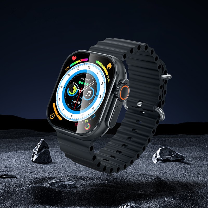 Смарт-годинник HOCO Y23 Ultra 51mm. 300 mAh. IP 67 Smart sports watch(call version) Black — фото 4