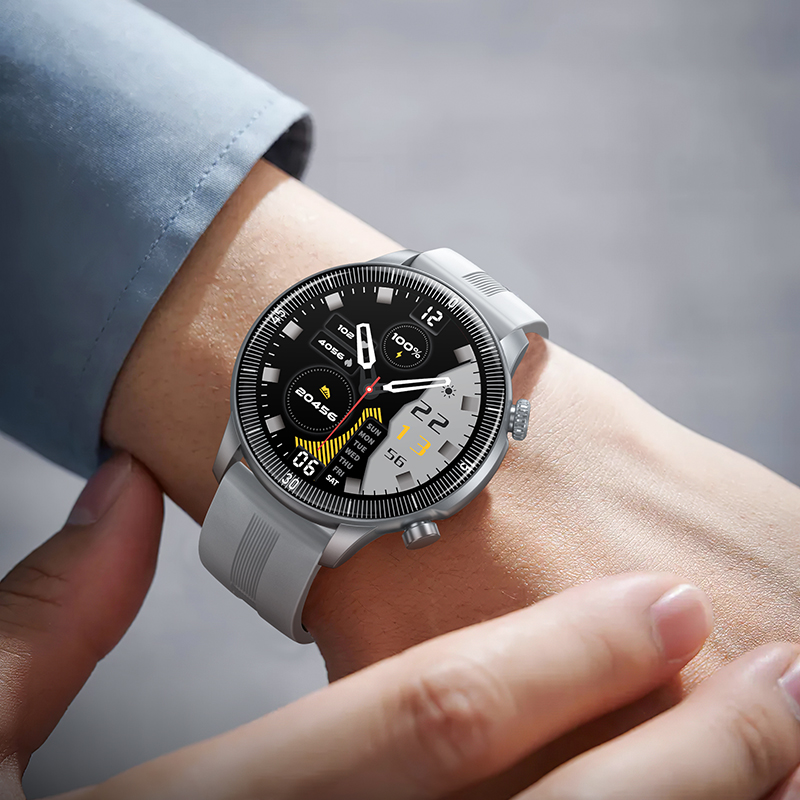 Смарт-годинник HOCO Y31 37mm, 250 mAh, Smart sports watch(call version) Silver — фото 6
