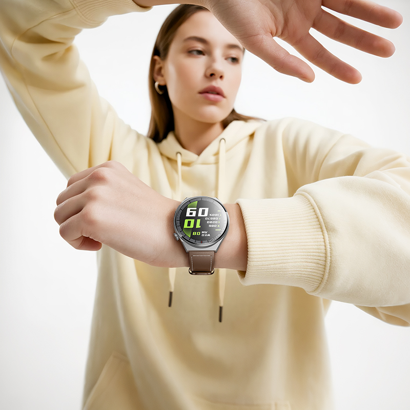 Смарт-годинник HOCO Y35 36mm. 250 mAh. IP67 Smart sports watch(call version) Black — фото 5