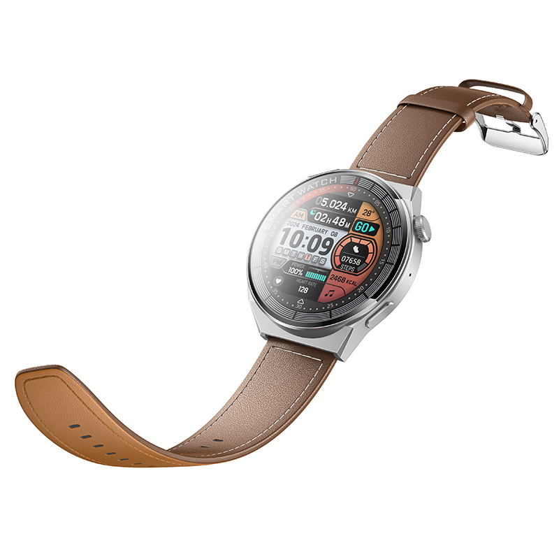 Смарт-годинник HOCO Y35 36mm. 250 mAh. IP67 Smart sports watch(call version) Silver — фото 4