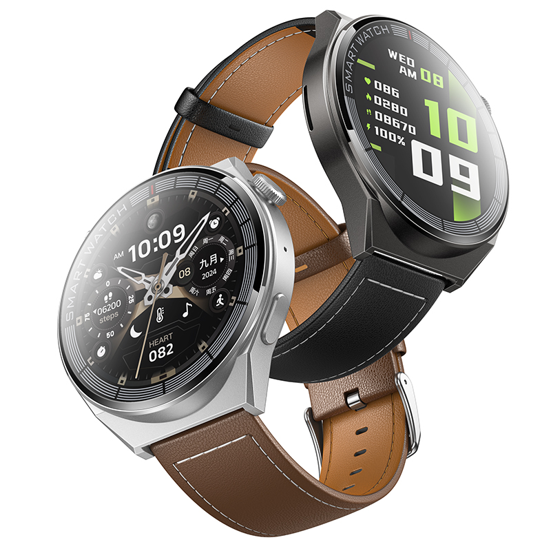 Смарт-годинник HOCO Y35 36mm. 250 mAh. IP67 Smart sports watch(call version) Silver — фото 5