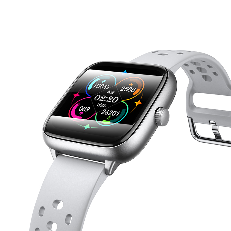 Смарт-годинник HOCO Y36 43mm. 200 mAh. IP67 Smart watch(call version) Silver — фото 4