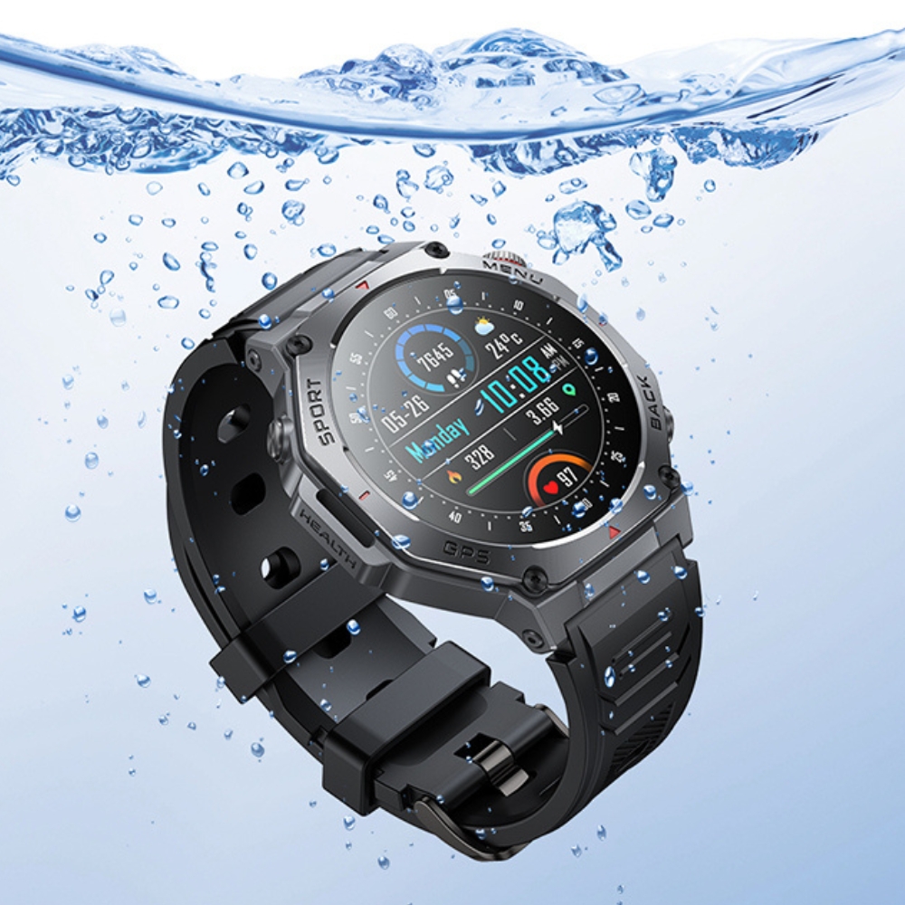 Смарт-годинник HOCO Y37 AMOLED 36mm. 520 mAh. GPS sports watch(call version) Black — фото 10