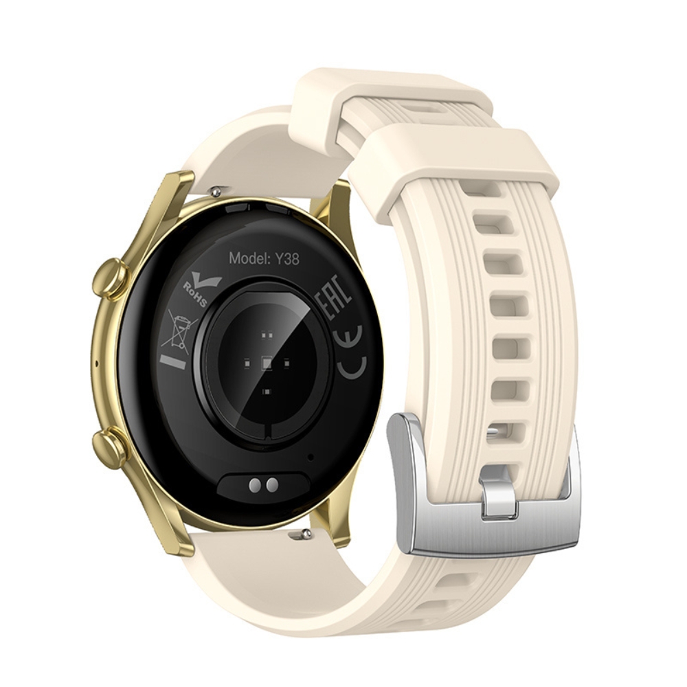 Смарт-годинник HOCO Y38 AMOLED 36mm. 300 mAh. Smart watch(call version) Gold — фото 4