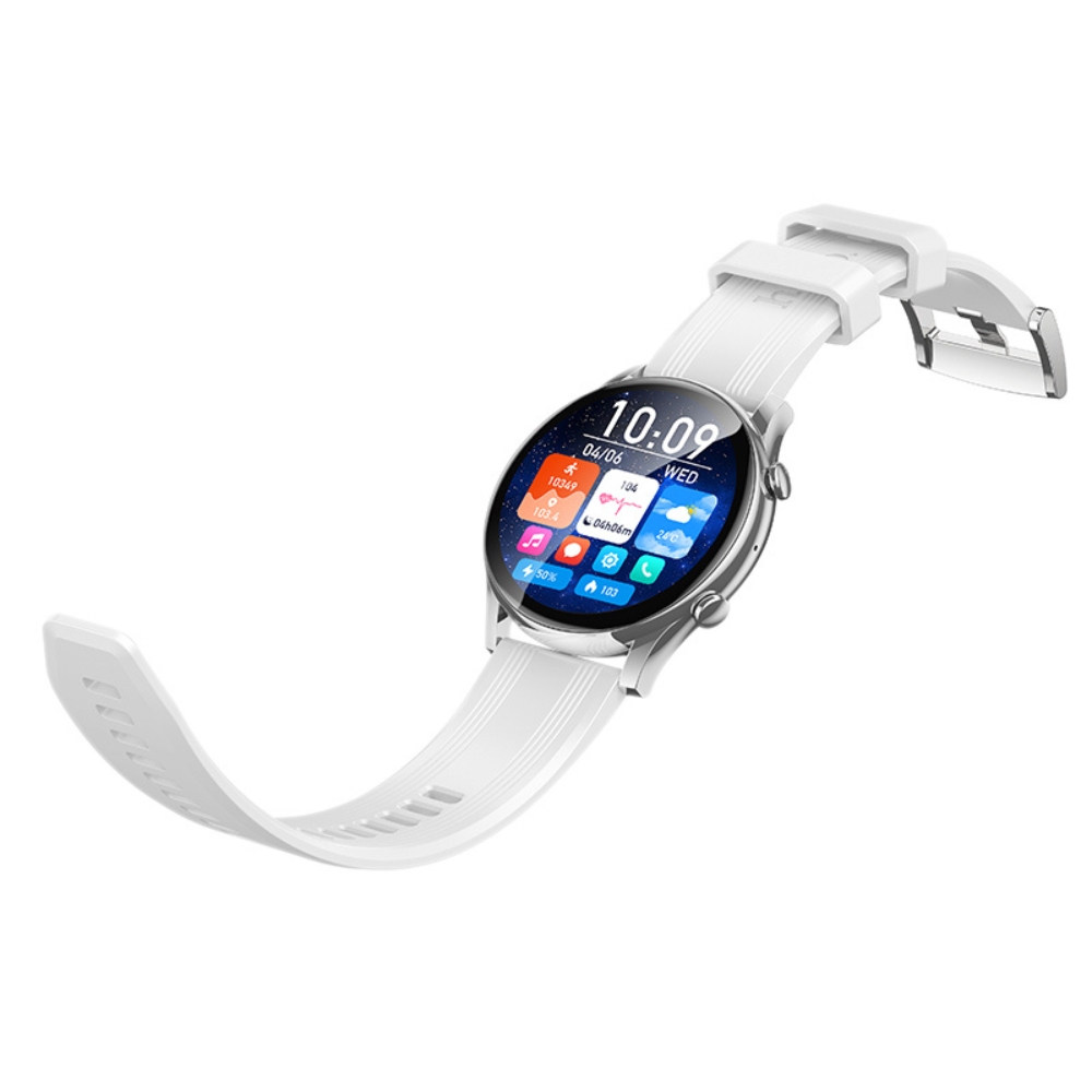 Смарт-годинник HOCO Y38 AMOLED 36mm. 300 mAh. Smart watch(call version) Silver — фото 4
