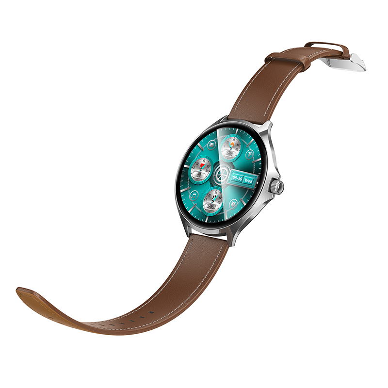 Смарт-годинник HOCO Y39 43mm. 280 mAh. IP67 Smart watch(call version) Silver — фото 4
