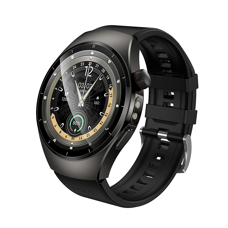 Смарт-годинник HOCO Y40 38mm. 315 mAh. IP68 Smart watch(call version) Black