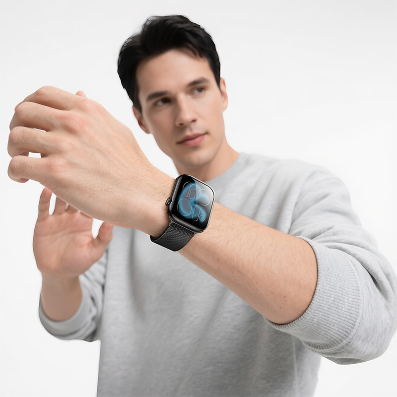 Смарт-годинник HOCO Y42 51mm. 200 mAh. IPX6 Smart watch(call version) Black — фото 6