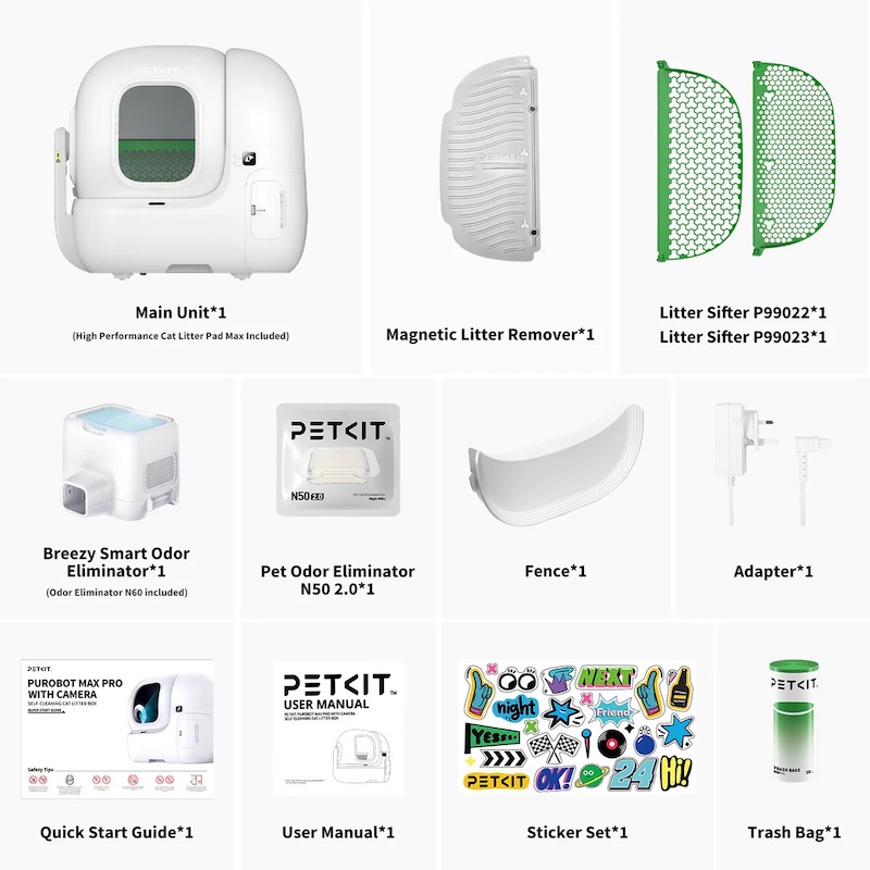 Смарт лоток для котів Petkit Purobot Max Pro з камерою — фото 3