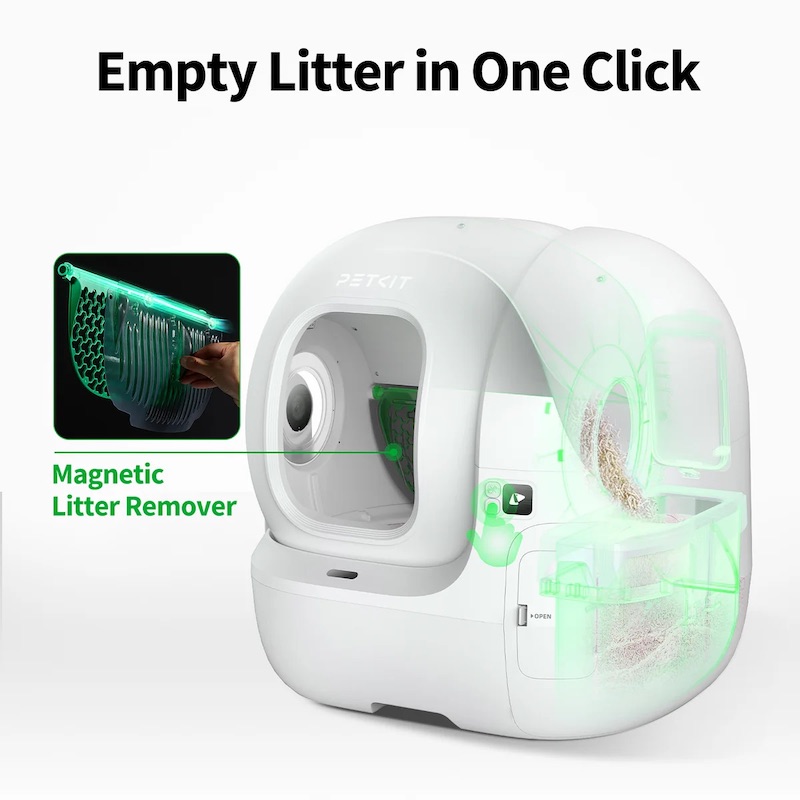 Смарт лоток для котів Petkit Purobot Max Pro з камерою — фото 6