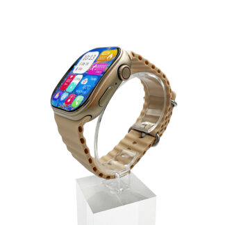Смартгодинник W&O X10 Pro 3 золотого кольору