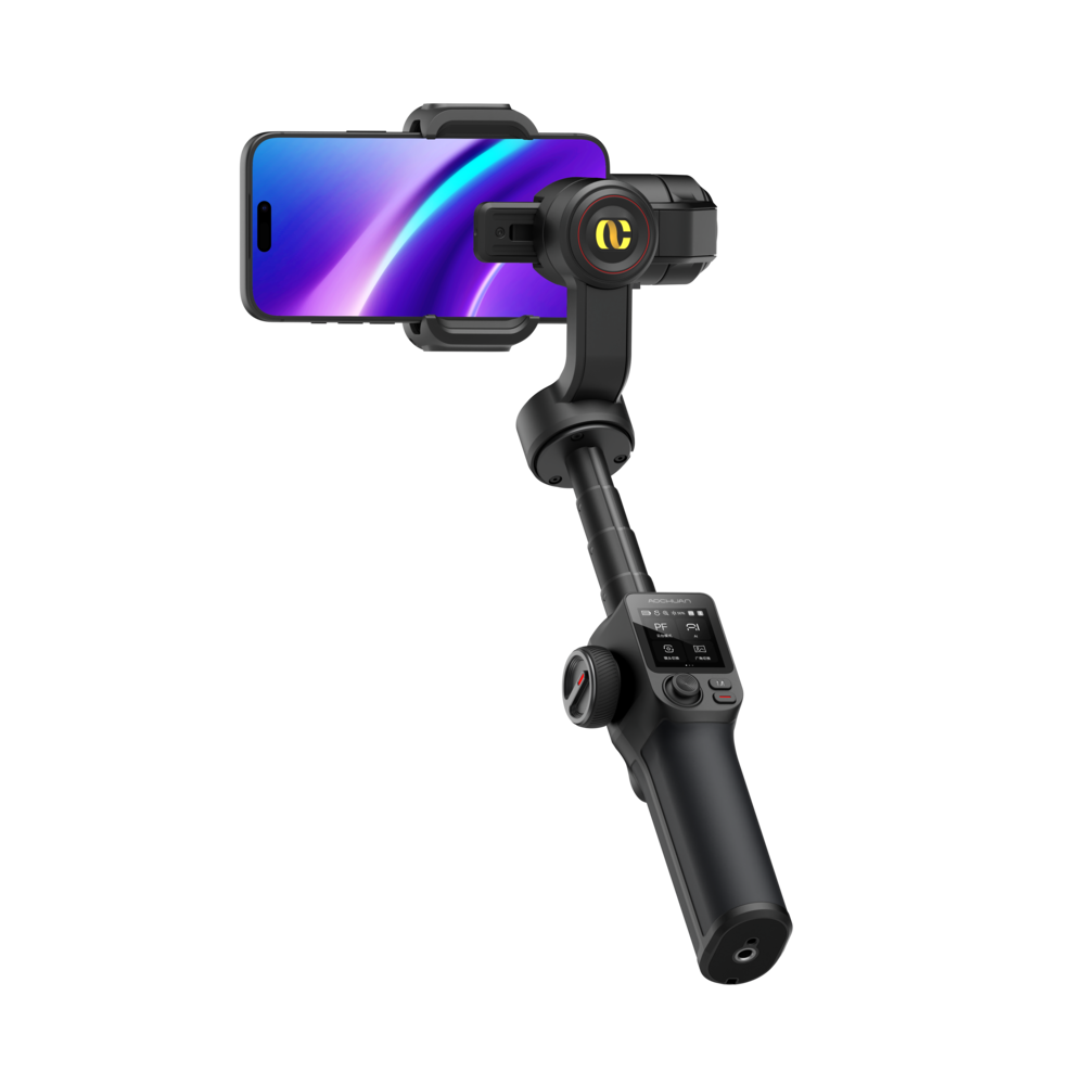 Стабілізатор для телефону AOCHUAN Smart X3 AI Black — фото 7