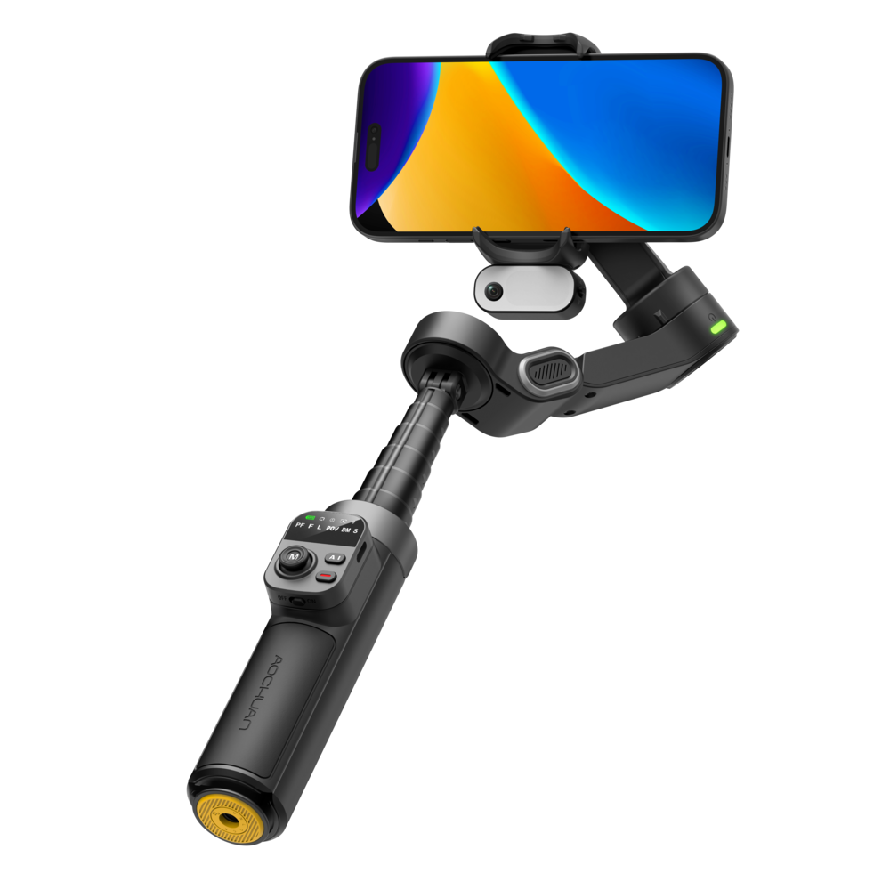 Стабілізатор для телефону AOCHUAN Smart X3 AI Black
