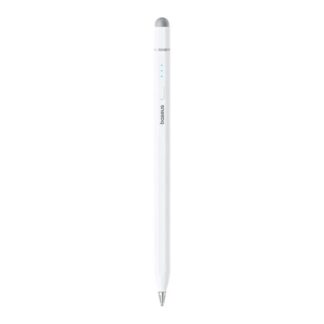 Стилус Baseus Wise Writing HN1 Universal Version Wired Charging 2-in-1 Stylus For HUAWEI/XIAOMI Moon White (With Type-C Cable*1 and Tip*1 and Palm Re