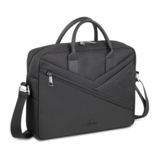 Сумка для ноутбука 15", ECO Колекція "Clark", чорна Rivacase 8124
