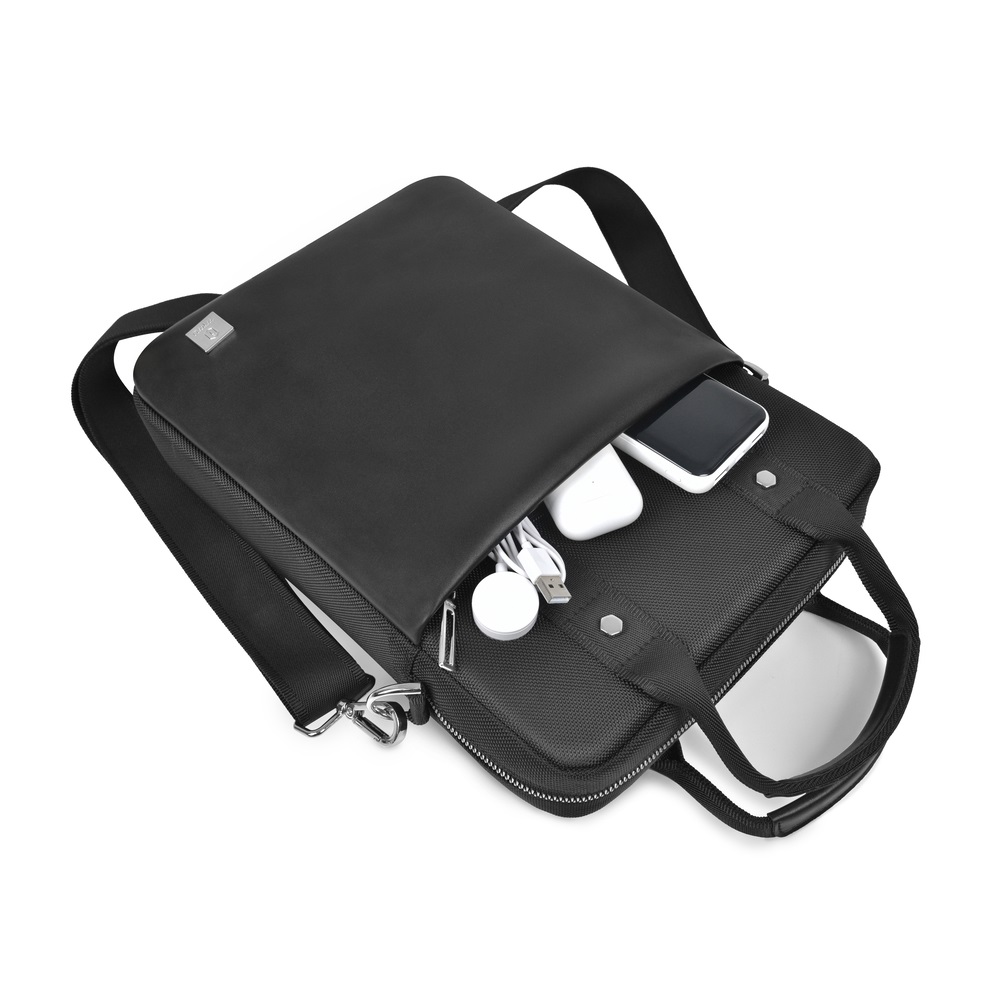 Сумка для ноутбука WIWU Hali Vertical Bag Black — фото 7