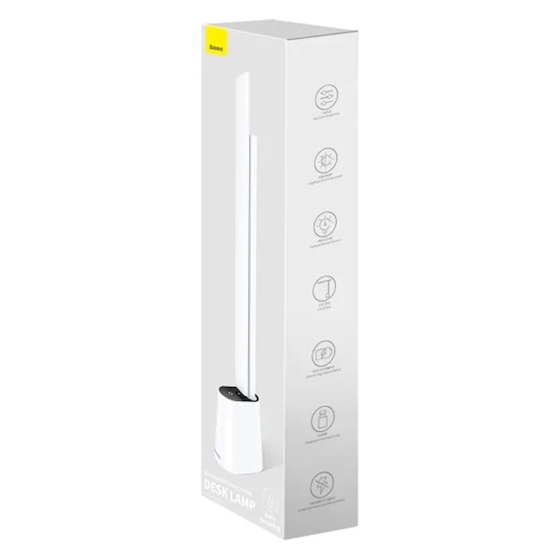 Світильник Baseus Smart Eye Series Charging Folding Reading Desk Lamp (Smart Light ) White — фото 3