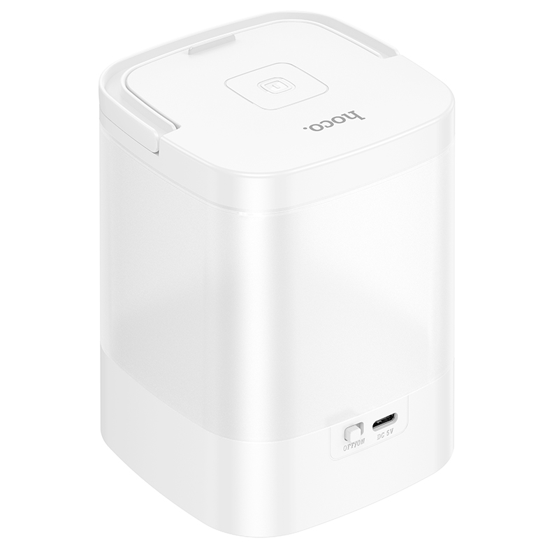 Світильник HOCO HX15 1.5W. 1200 mAh. Smart clock night light White — фото 7