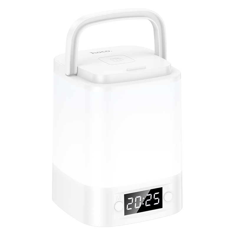 Світильник HOCO HX15 1.5W. 1200 mAh. Smart clock night light White