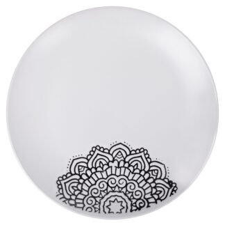 Тарілка обідня LIMITED EDITION Kora біла 25 см