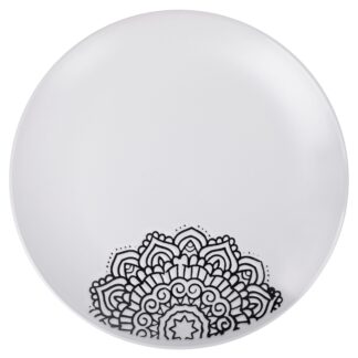 Тарілка обідня LIMITED EDITION Kora біла 25 см