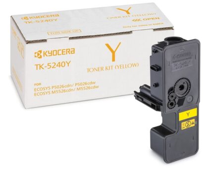 Тонер-картридж KYOCERA TK-5240Y для принтерів Ecosys