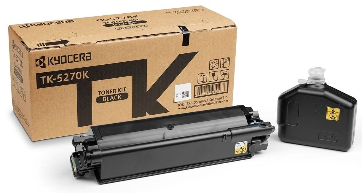 Тонер-картридж KYOCERA TK-5270K для KYOCERA Ecosys