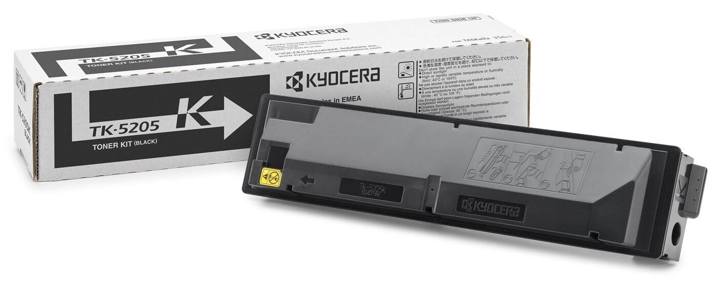Тонер KYOCERA TK-5205K для TASKalfa 356ci/358ci