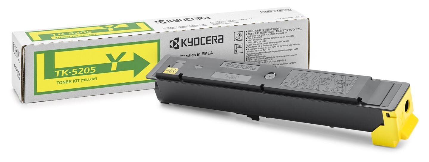 Тонер KYOCERA TK-5205Y для TASKalfa 356ci/358ci