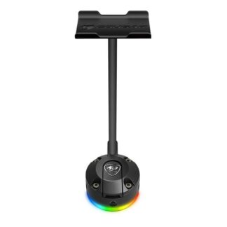 Тримач для навушників, RGB підсвічування, 2x USB 2.0 Hub, патентована