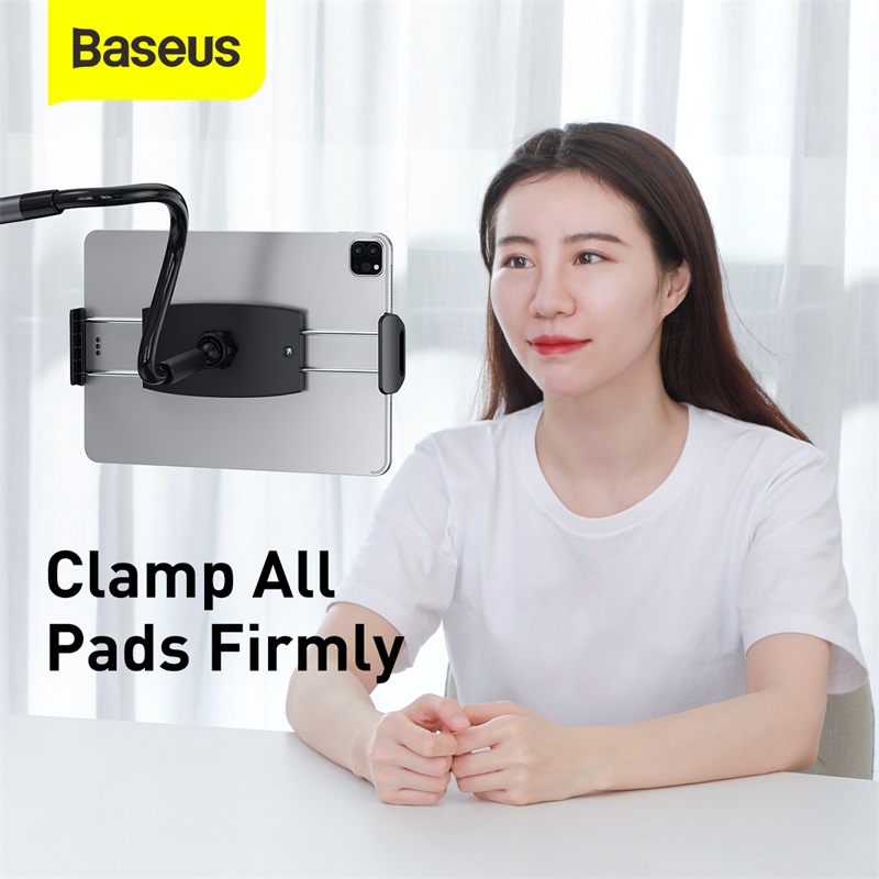 Тримач для планшету Baseus Otaku life rotary adjustment lazy holder Pro(Applicable for phone/ ipad) gray — фото 15
