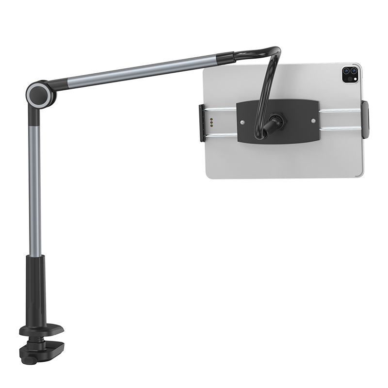 Тримач для планшету Baseus Otaku life rotary adjustment lazy holder Pro(Applicable for phone/ ipad) gray — фото 4