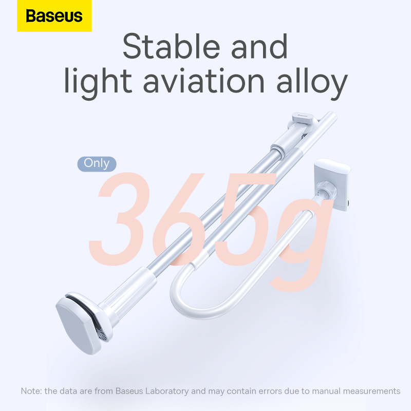 Тримач для телефона Baseus Unlimited adjustment lazy phone holder silver — фото 11