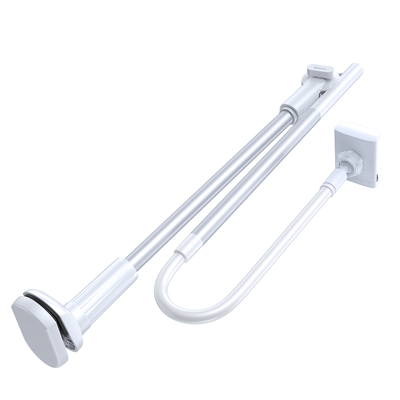 Тримач для телефона Baseus Unlimited adjustment lazy phone holder silver — фото 4