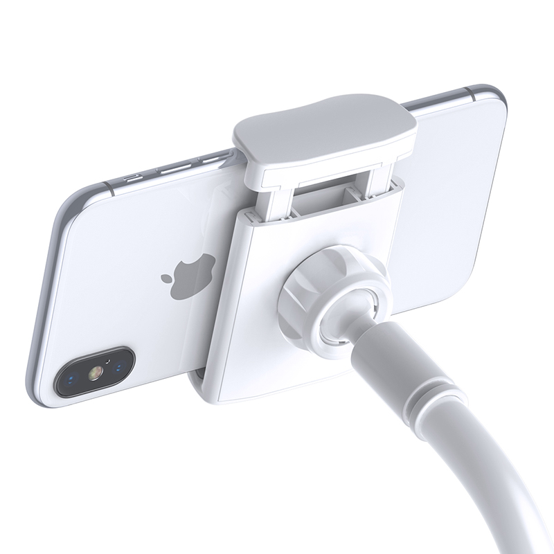 Тримач для телефона Baseus Unlimited adjustment lazy phone holder silver — фото 8