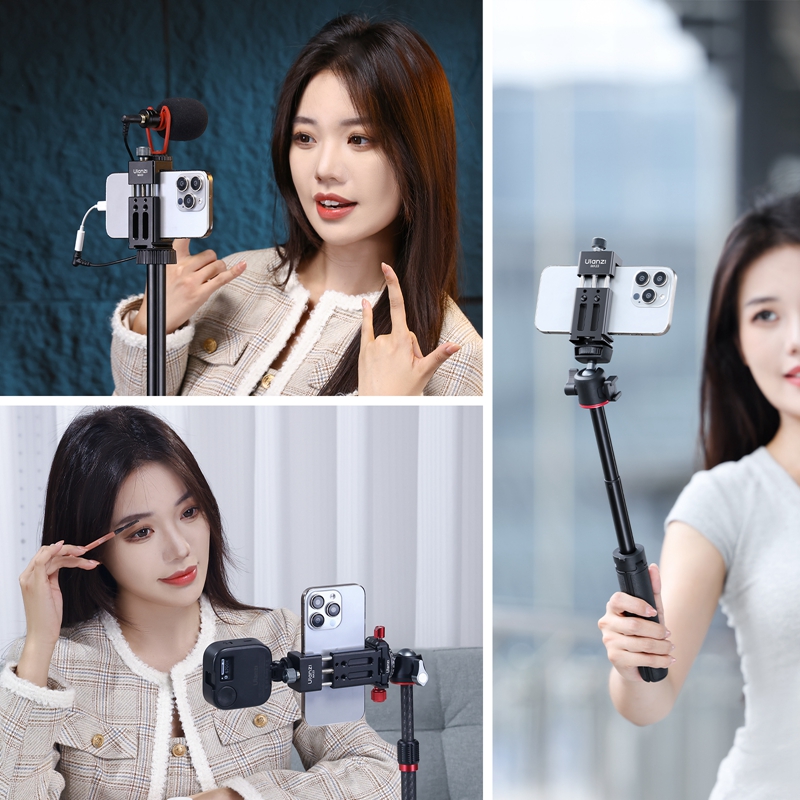 Тримач для телефону Ulanzi MA33 Phone Holder Black — фото 12