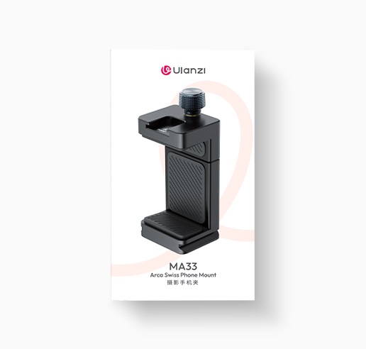 Тримач для телефону Ulanzi MA33 Phone Holder Black — фото 3