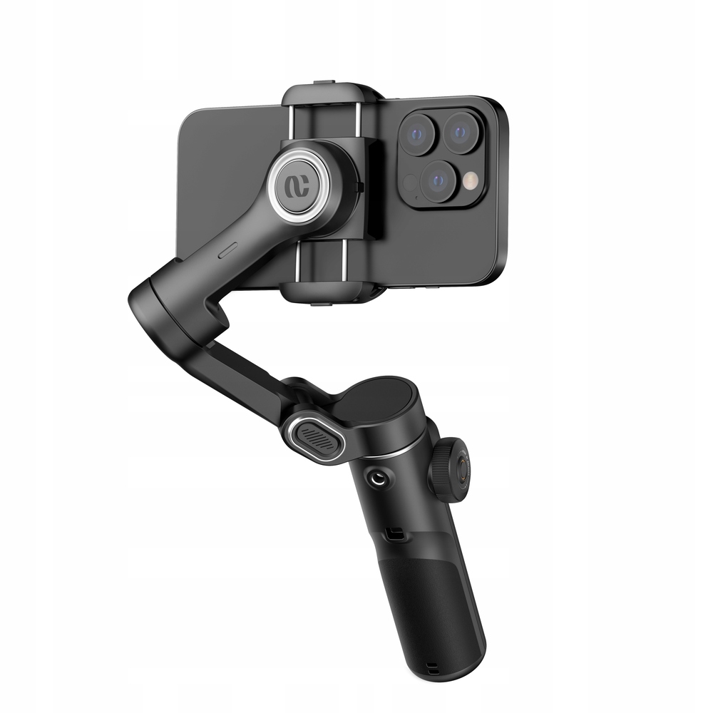 Триосьовий стабілізатор AOCHUAN Professional Gimbal Stabilizer for Smartphone Smart X2 Чорний — фото 4
