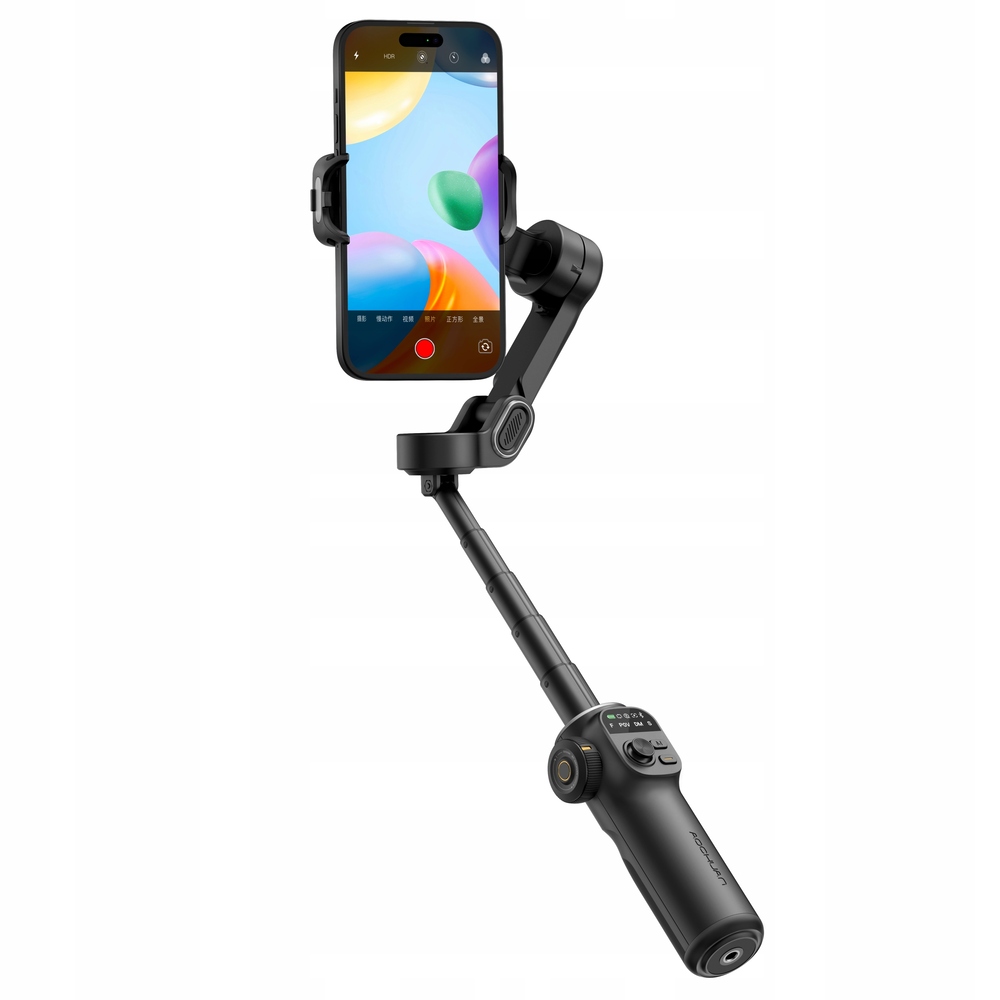Триосьовий стабілізатор AOCHUAN Professional Gimbal Stabilizer for Smartphone Smart X2 Чорний — фото 5