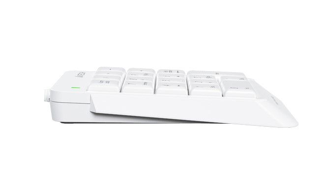 Цифрова USB клавіатура Fstyler, біла A4Tech FK13P білий — фото 3