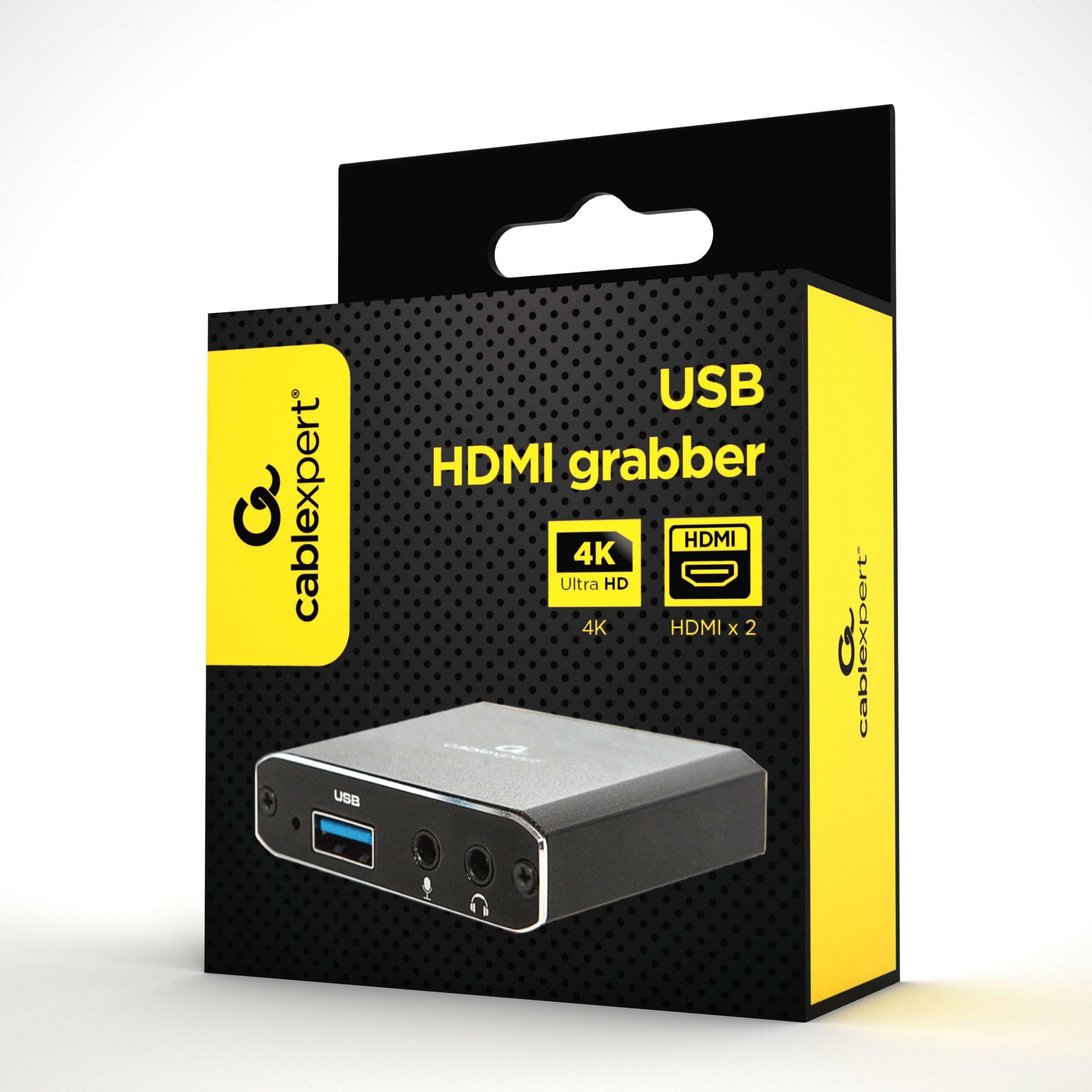 USB адаптер захоплення Hdmi-сигналу, 4K, наскрізний Hdmi Cablexpert — фото 4