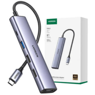 USB-хаб Ugreen CM478 с поддержкой Hdmi и PD100W — фото 2