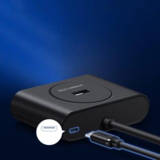 USB-хаб UGREEN USB 3.0 CR113, чорний — фото 7