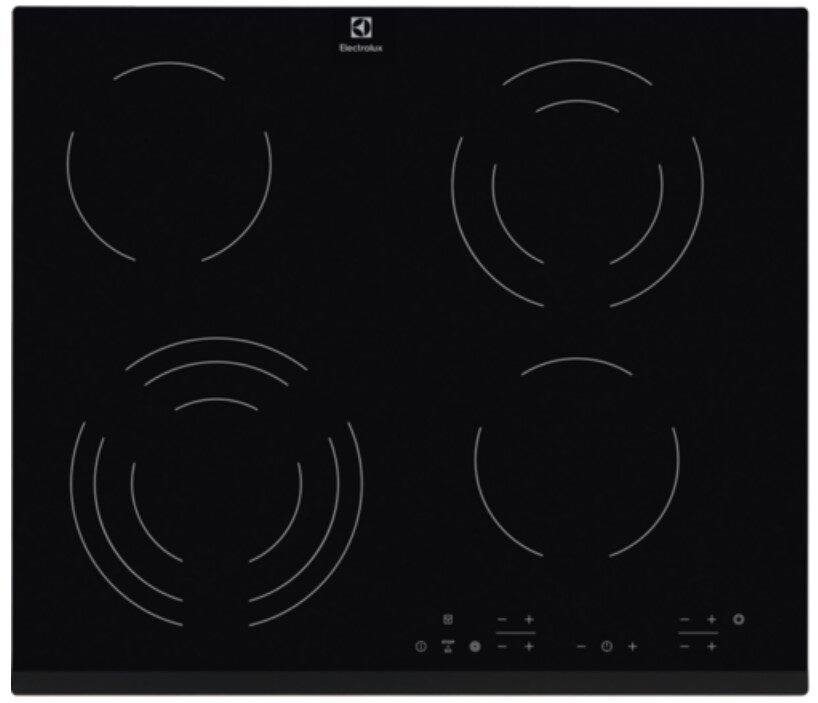Вбудована електрична варильна поверхня ELECTROLUX EHF6343FOK