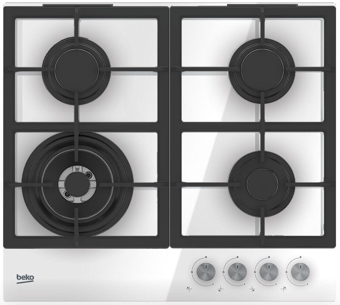 Вбудована газова варильна поверхня BEKO Hilw 64225 SW